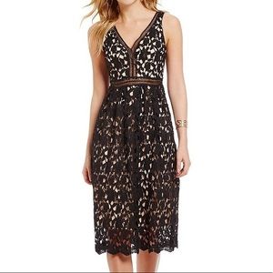 Gianni Bini Black Lace Dress